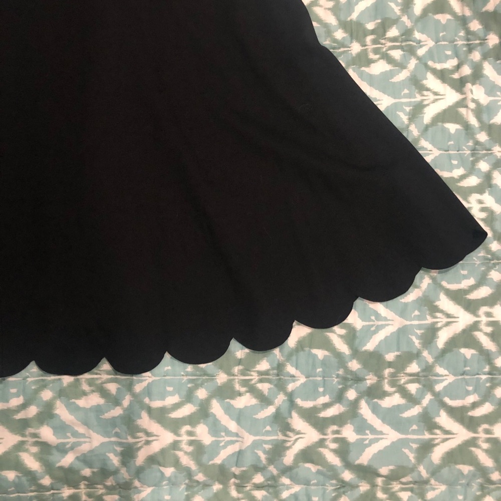 NWT 💕 Francesca’s black scalloped dress 💕 Large - Picture 5 of 8